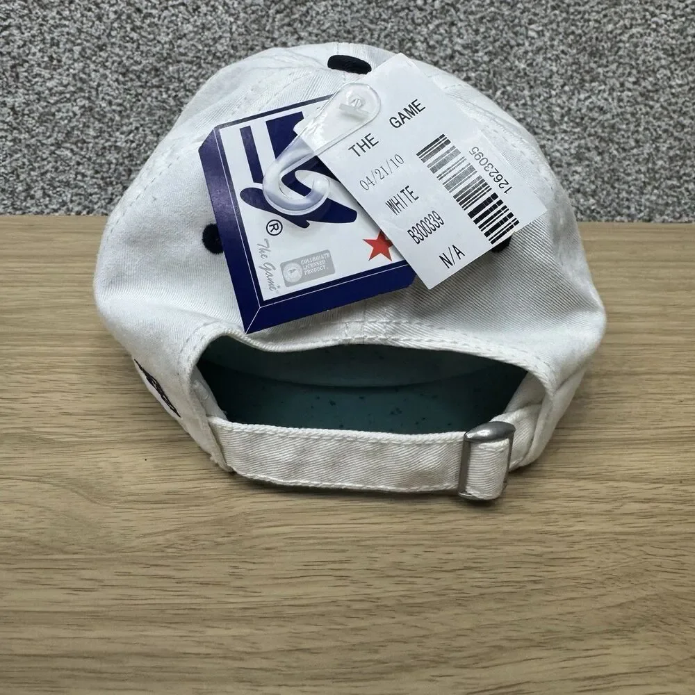 VTG 90s‎ Johnson & Wales University Hat Strap Back 3 Bar Adjustable Alumni New